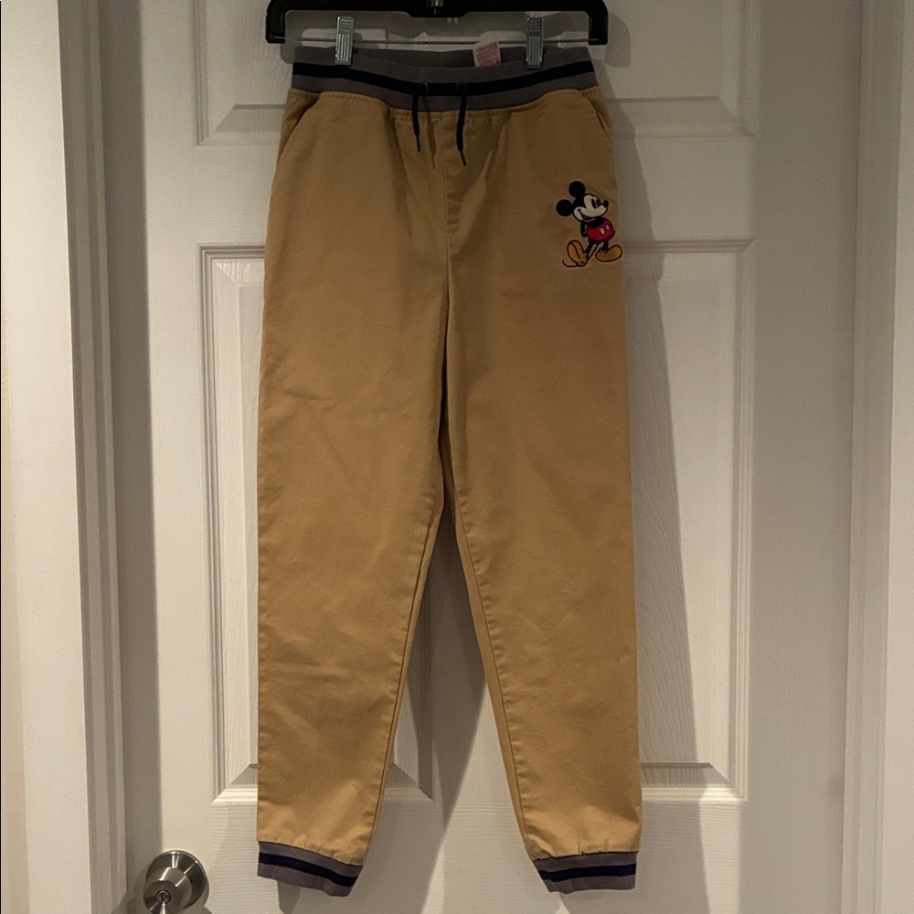 ✨Disney Mickey Mouse Khaki Joggers